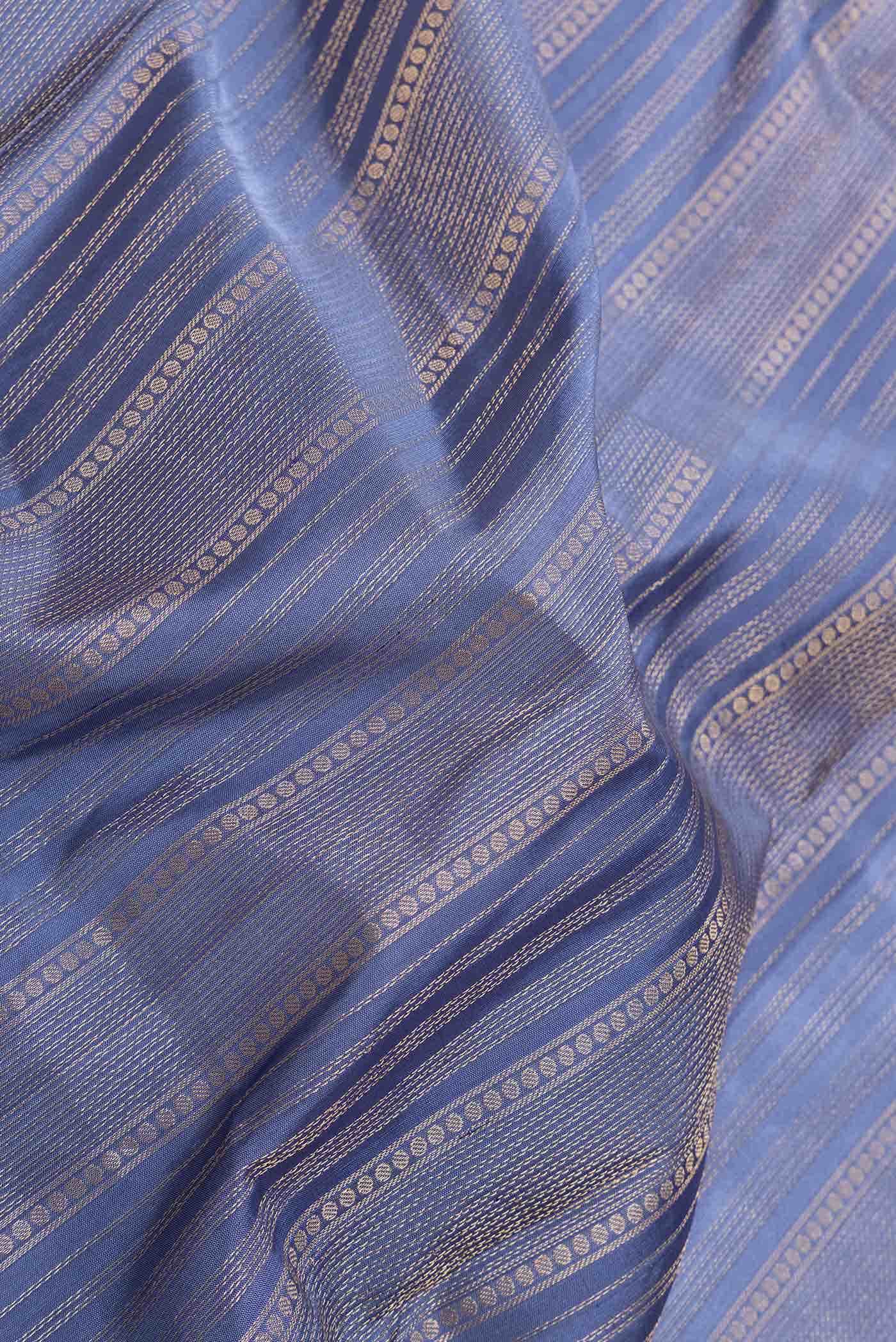 Grey Dual Tone Soft Silk Saree