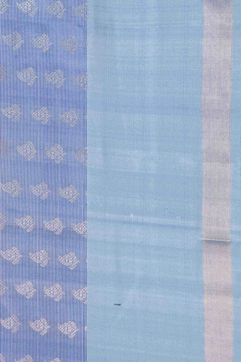 Light Blue Dual Tone Soft Silk Saree