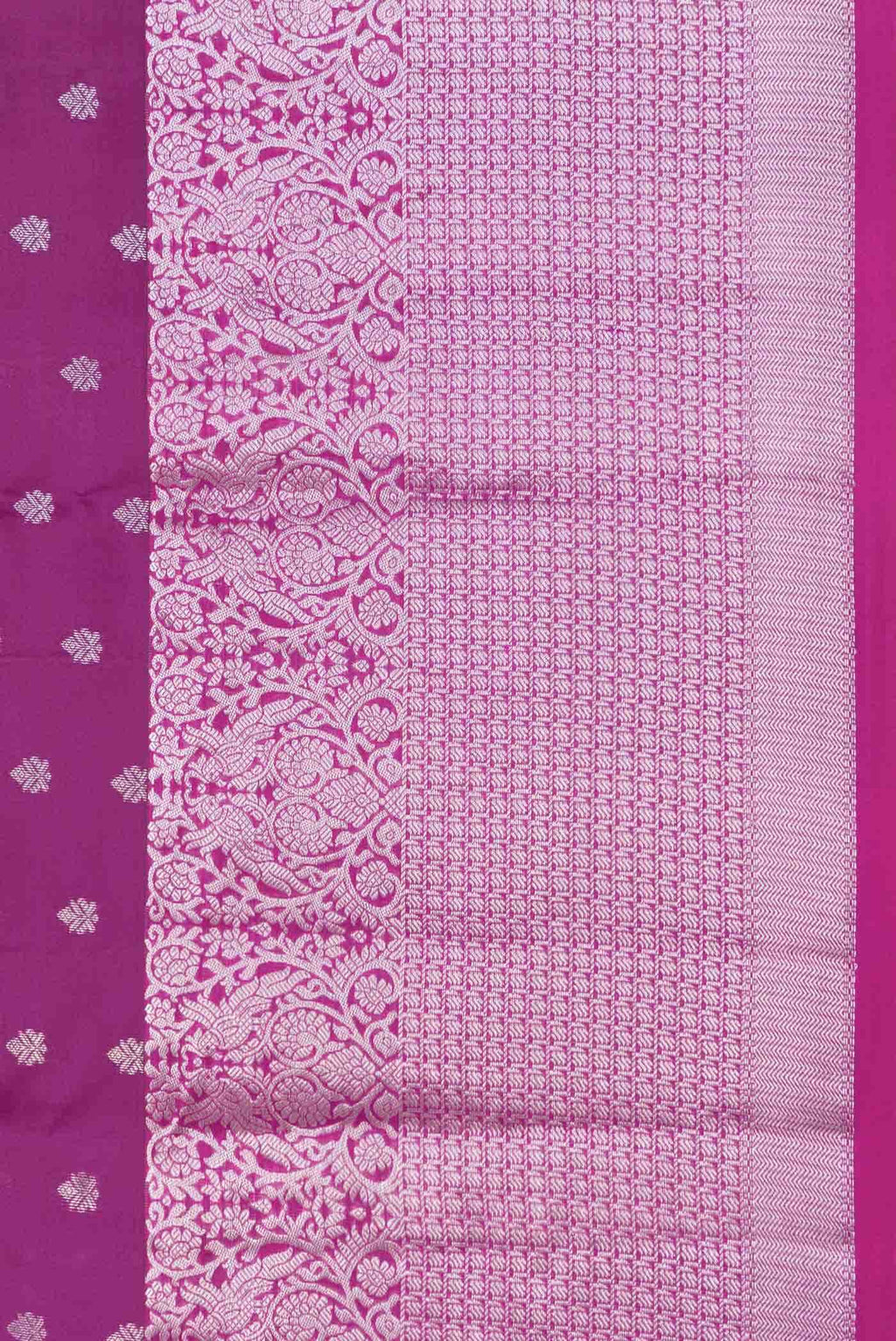 Purple Dual Tone Kanchipuram Silk Saree