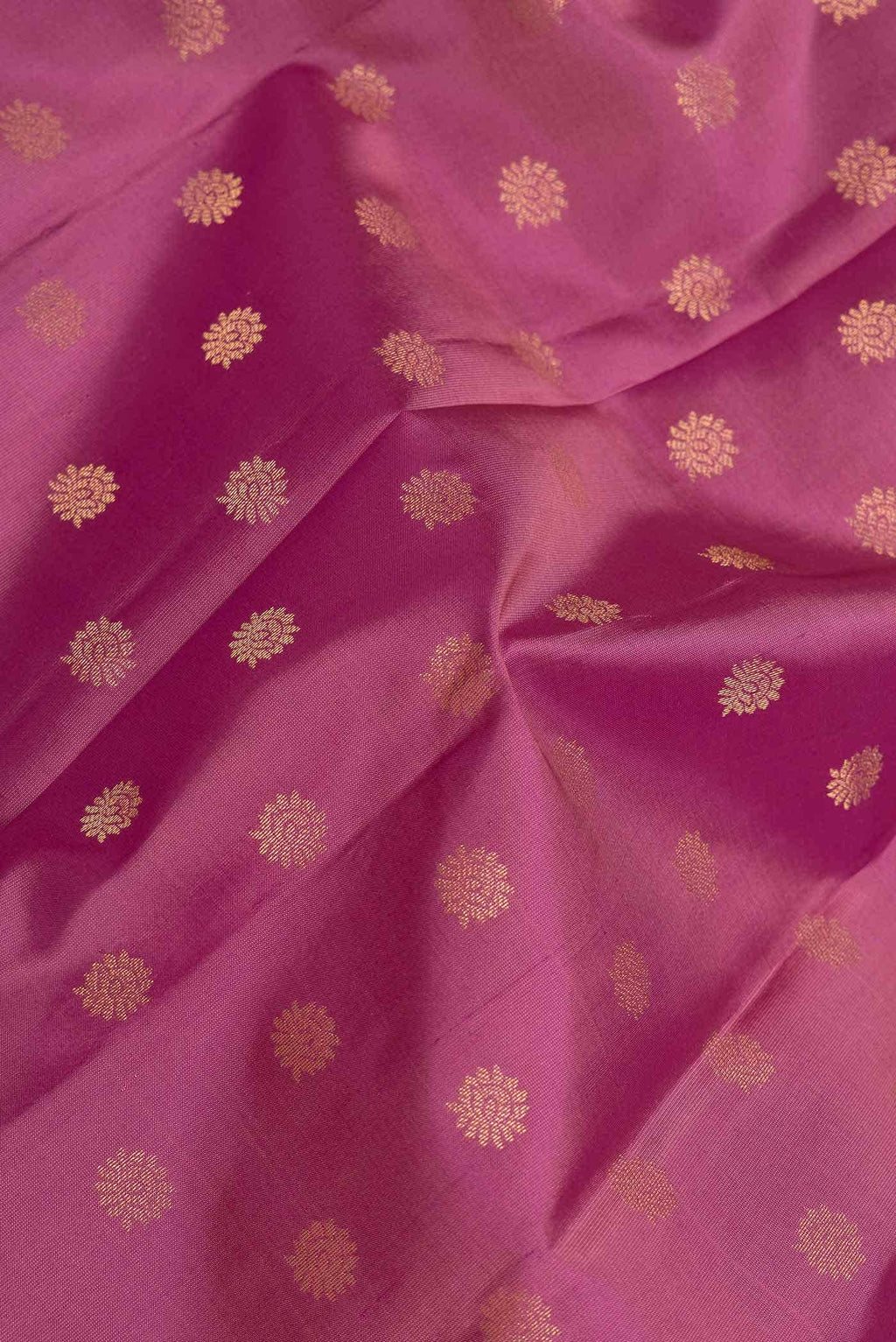 Pink Dual Tone Kanchipuram Silk Saree