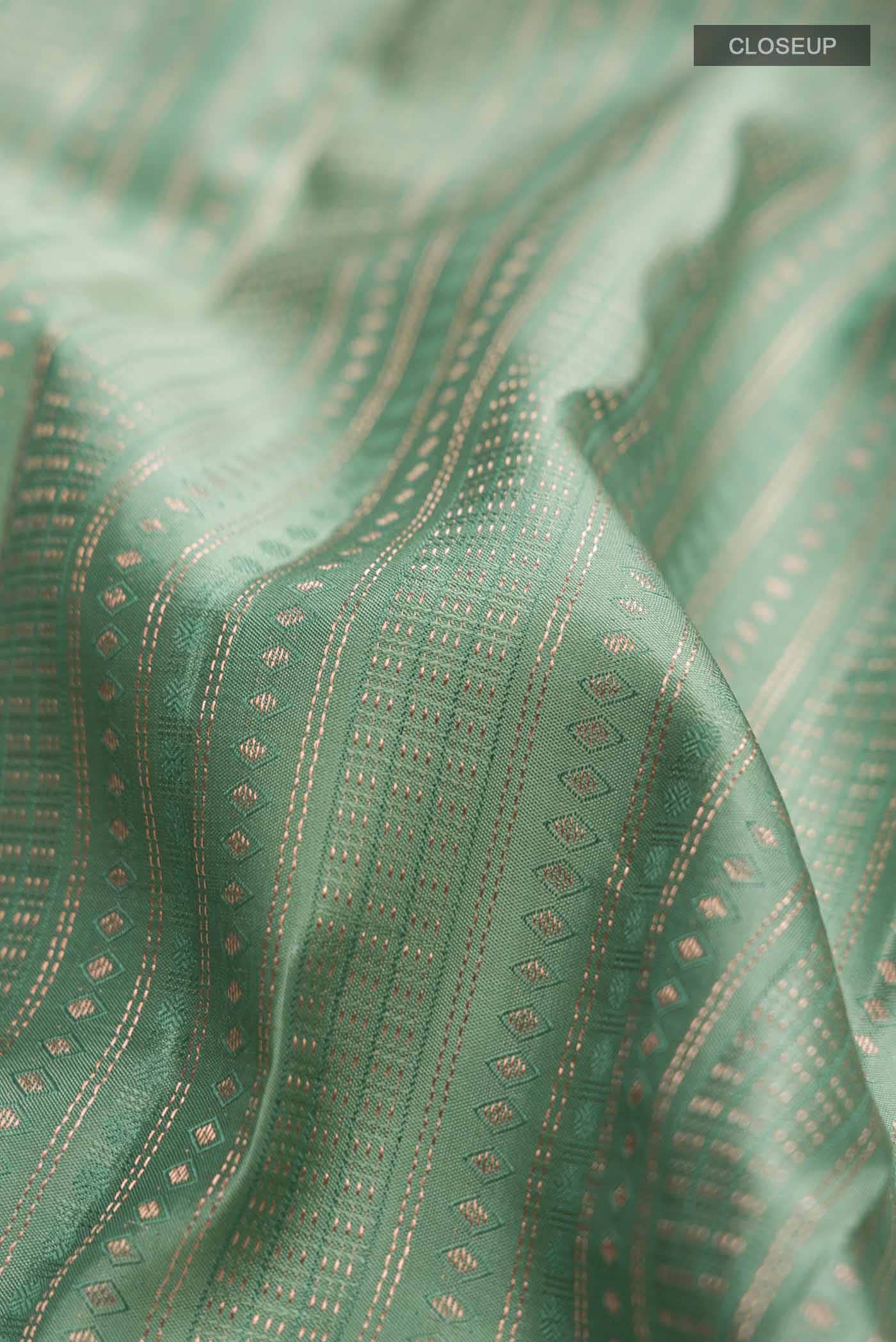 Green Kanchipuram Silk Saree