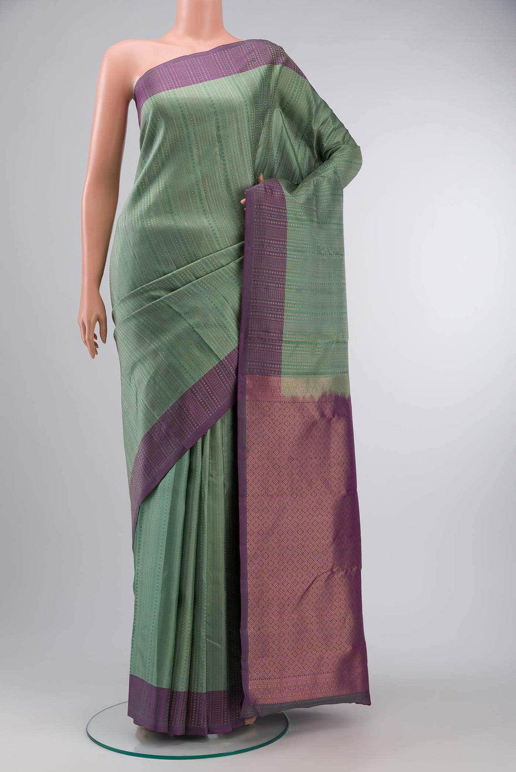 Green Kanchipuram Silk Saree