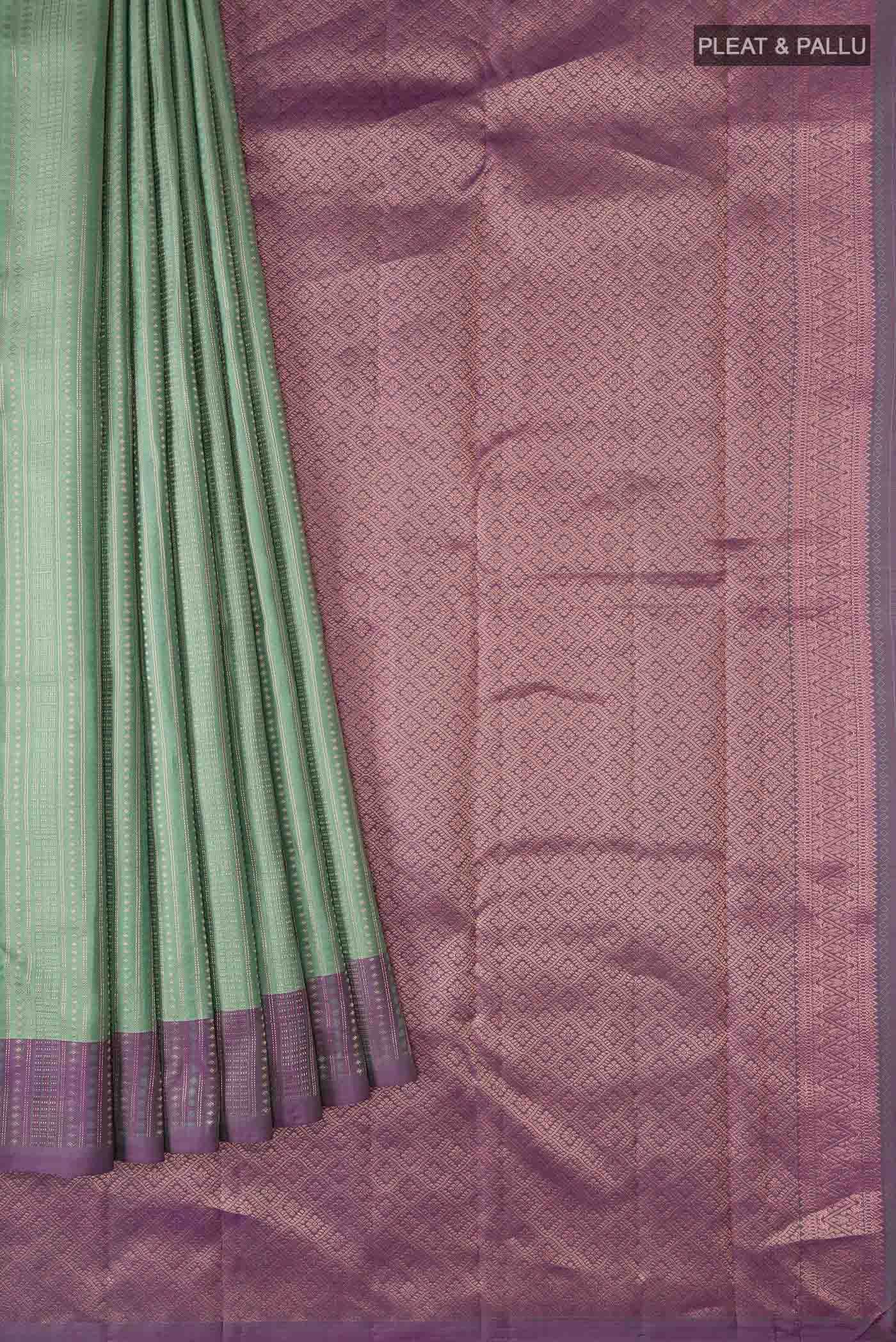 Green Kanchipuram Silk Saree