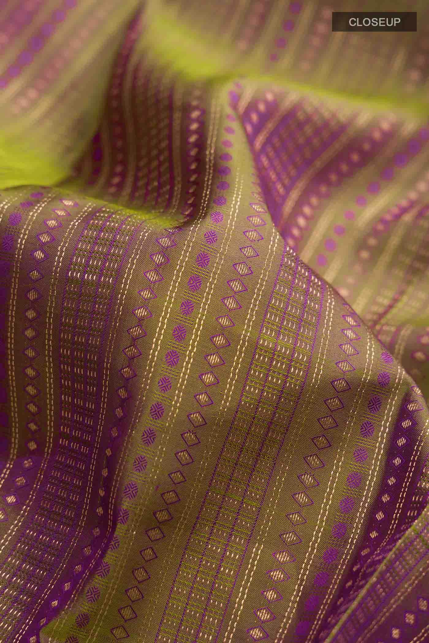 Multi Kanchipuram Silk Saree