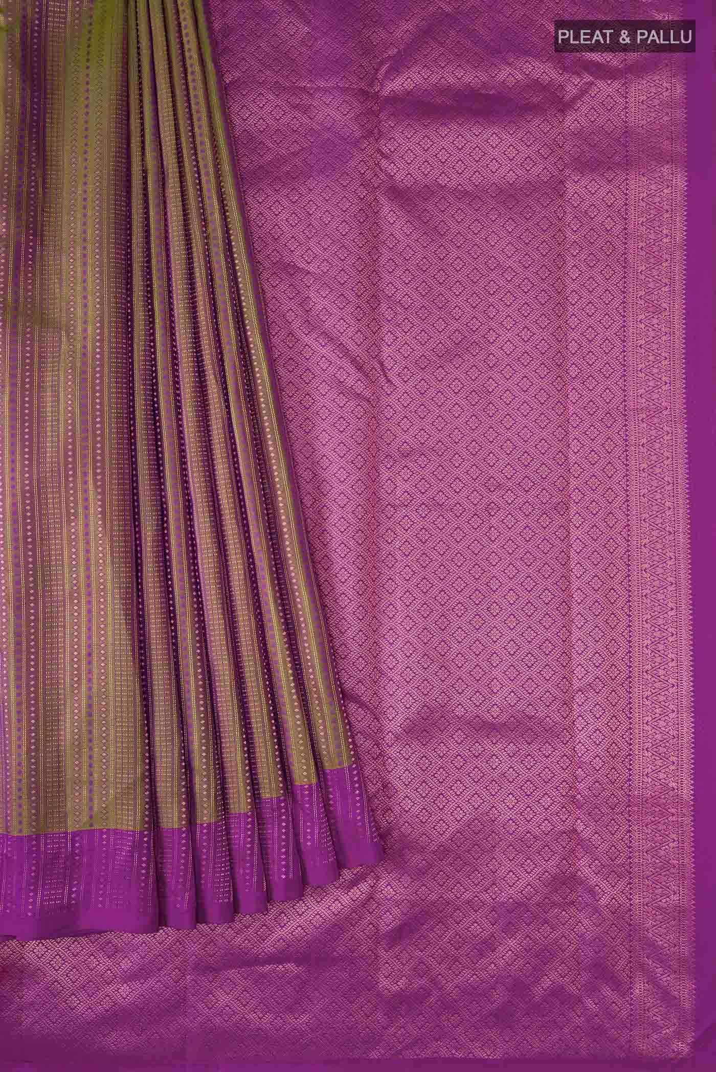 Multi Kanchipuram Silk Saree