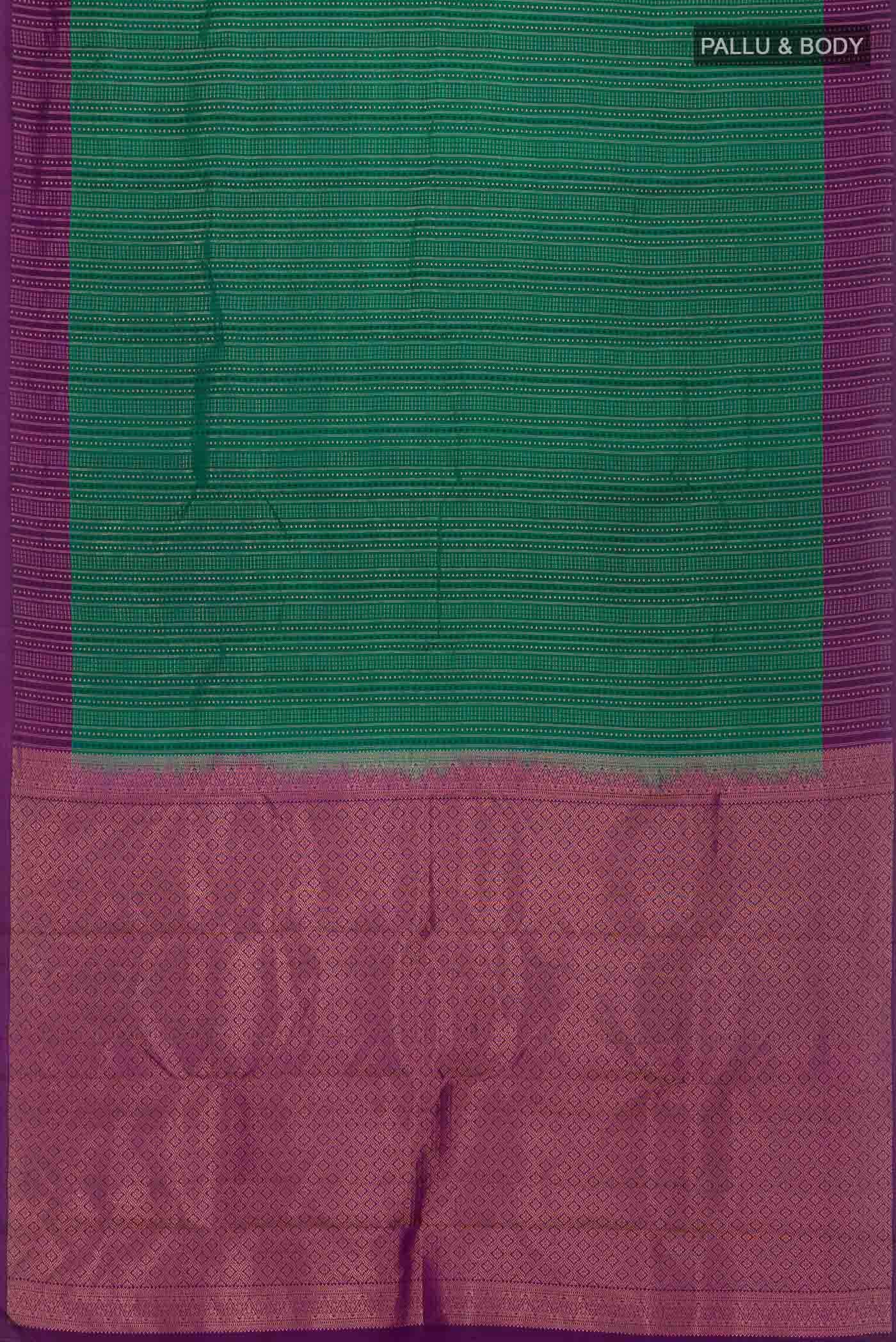 Green Kanchipuram Silk Saree