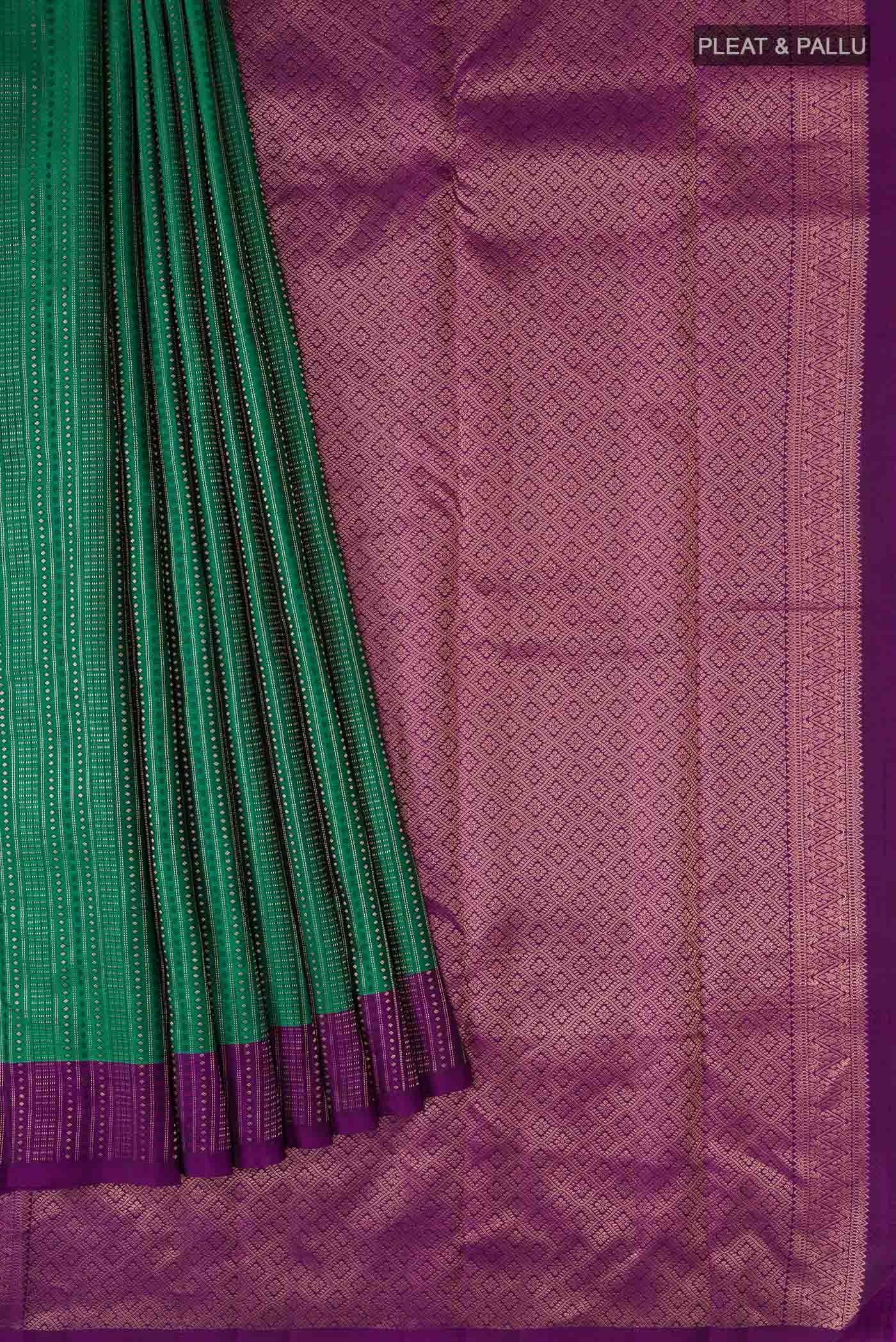 Green Kanchipuram Silk Saree