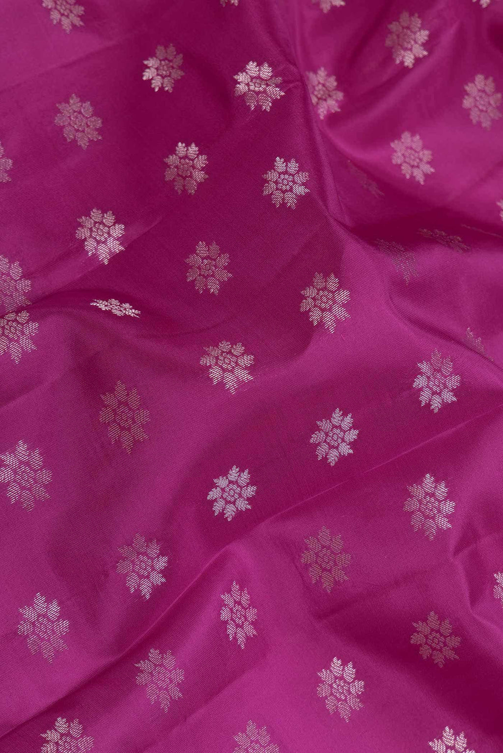 Pink Dual Tone Kanchipuram Silk Saree