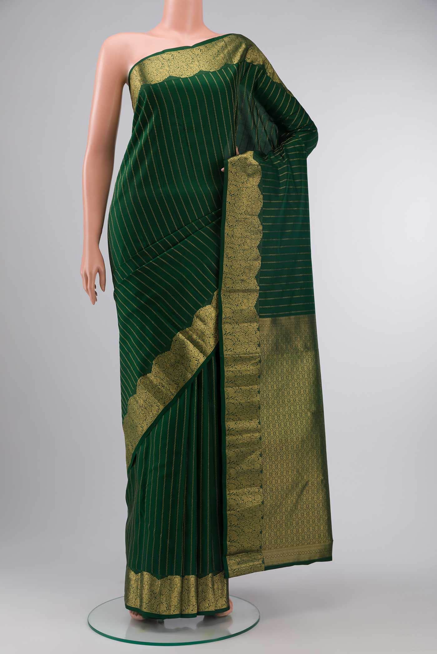 Green Kanchipuram Silk Saree