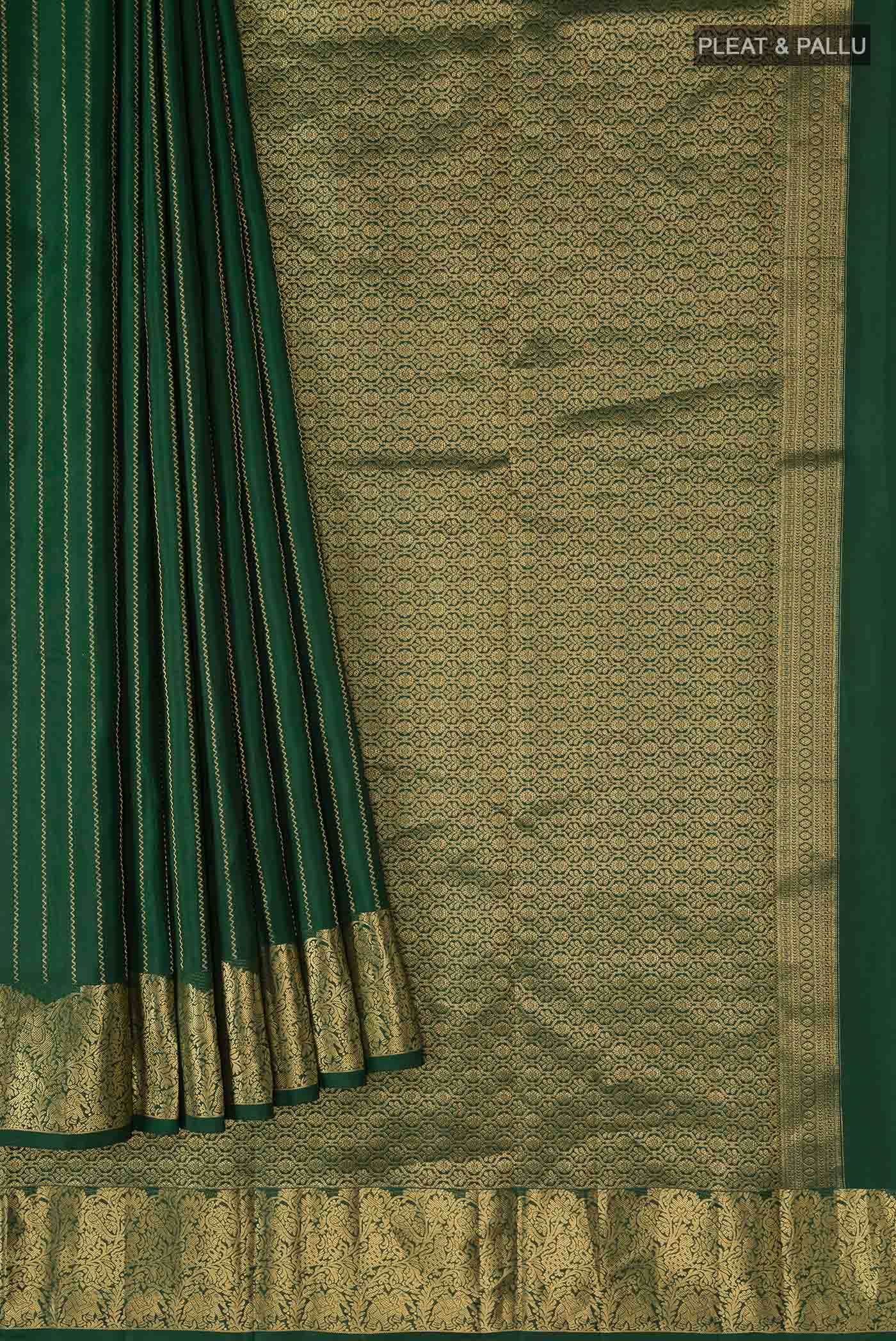Green Kanchipuram Silk Saree