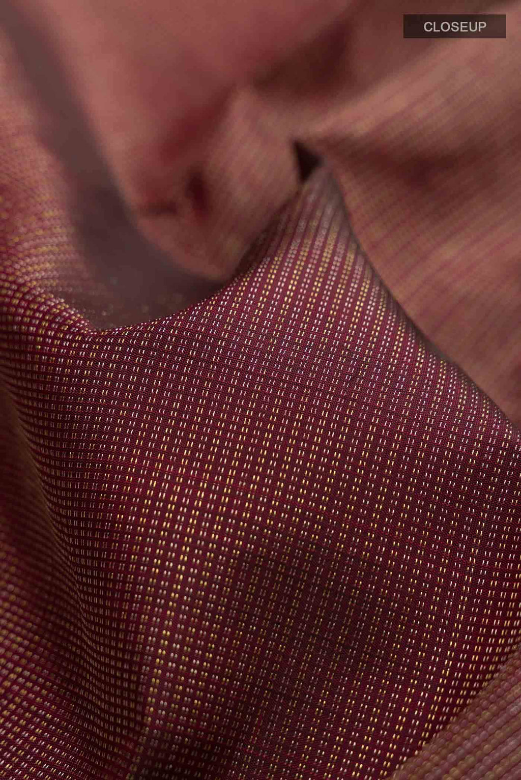 Maroon Kanchipuram Silk Saree