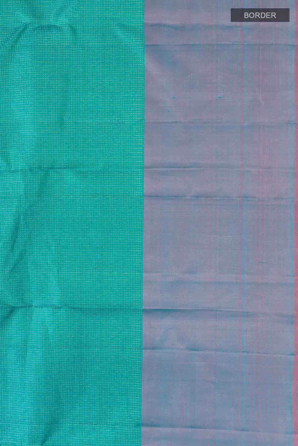 Turquoise Kanchipuram Silk Saree