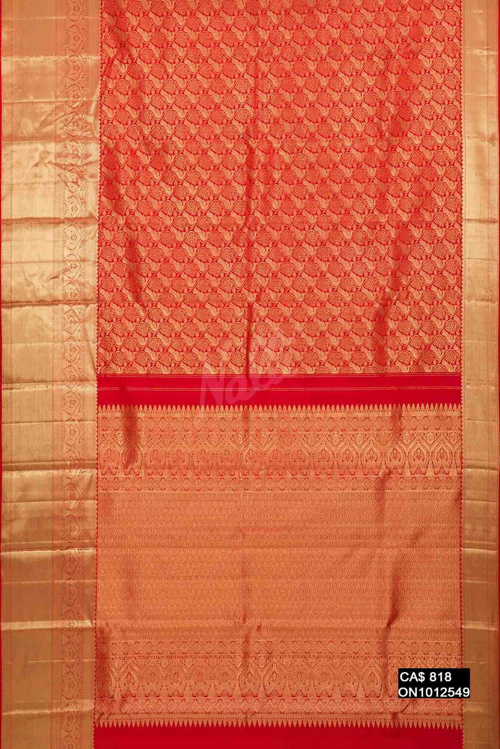 Pink Kanchipuram Silk Saree