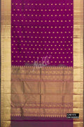 Purple Kanchipuram Silk Saree