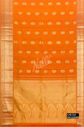 Mustard Kanchipuram Silk Saree