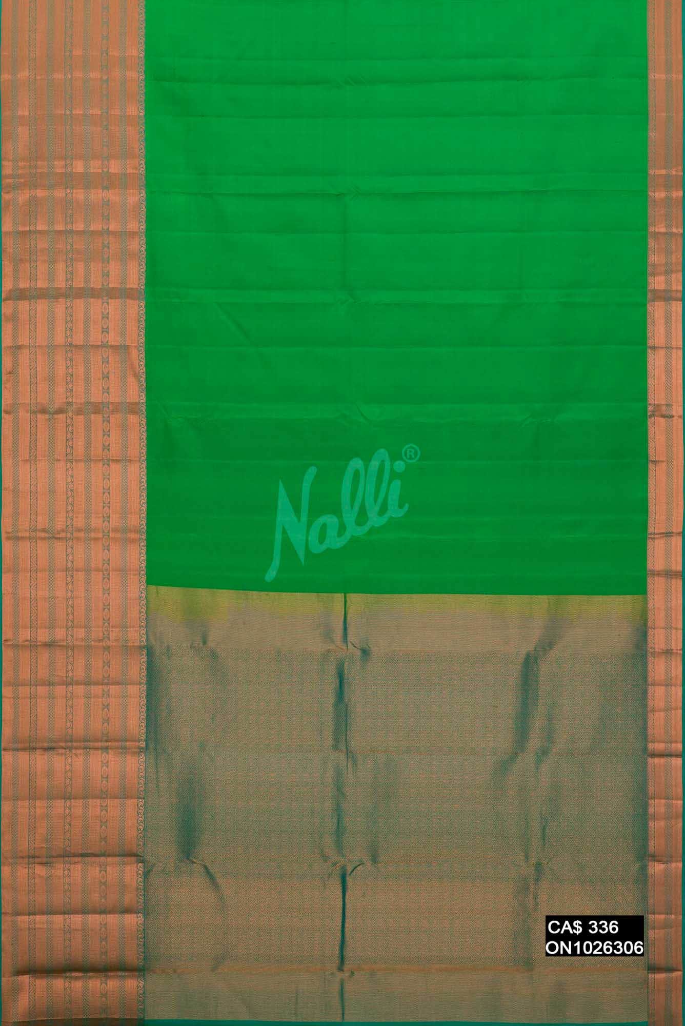 Green Kanchipuram Silk Saree