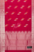 Maroon Kanchipuram Silk Saree
