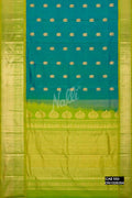 Blue Kanchipuram Silk Saree
