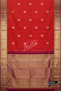 Dark Pink Kanchipuram Silk Saree