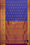 Blue Kanchipuram Silk Saree