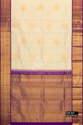 Sandal Kanchipuram Silk Saree