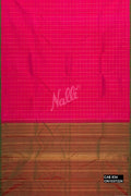 Pink Kanchipuram Silk Saree