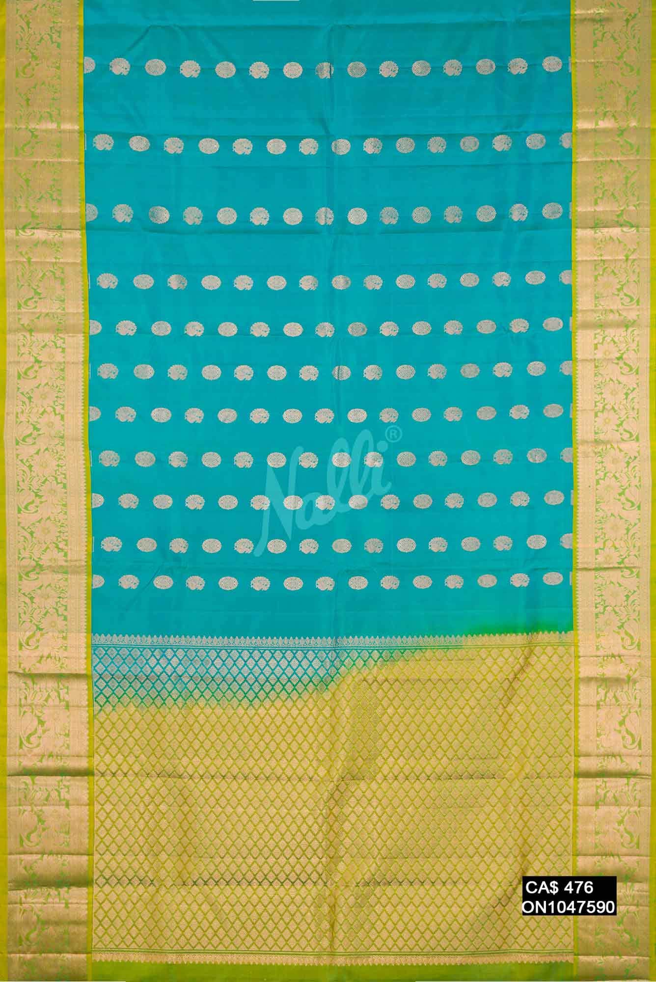 Green Kanchipuram Silk Saree