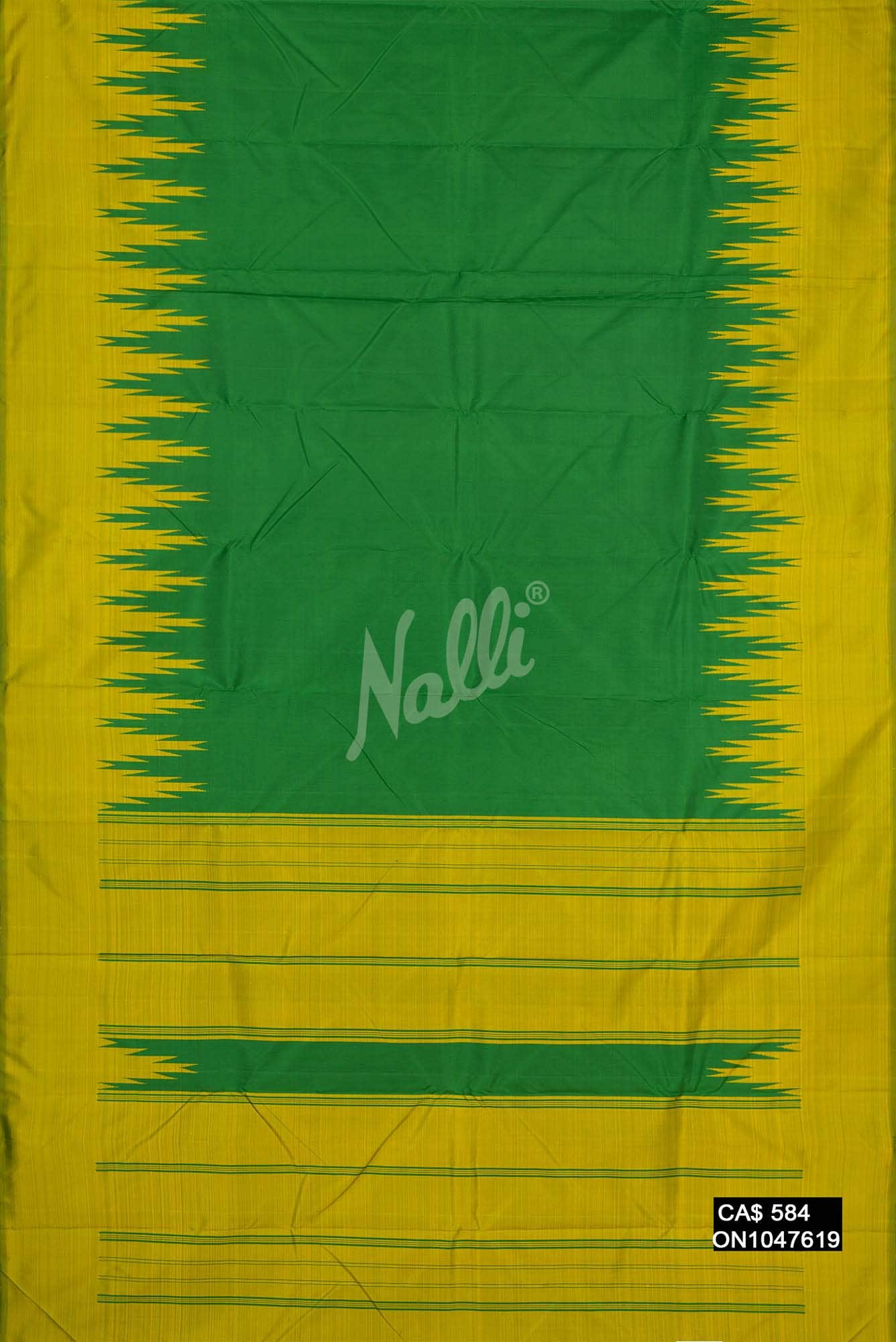 Green Kanchipuram Silk Saree