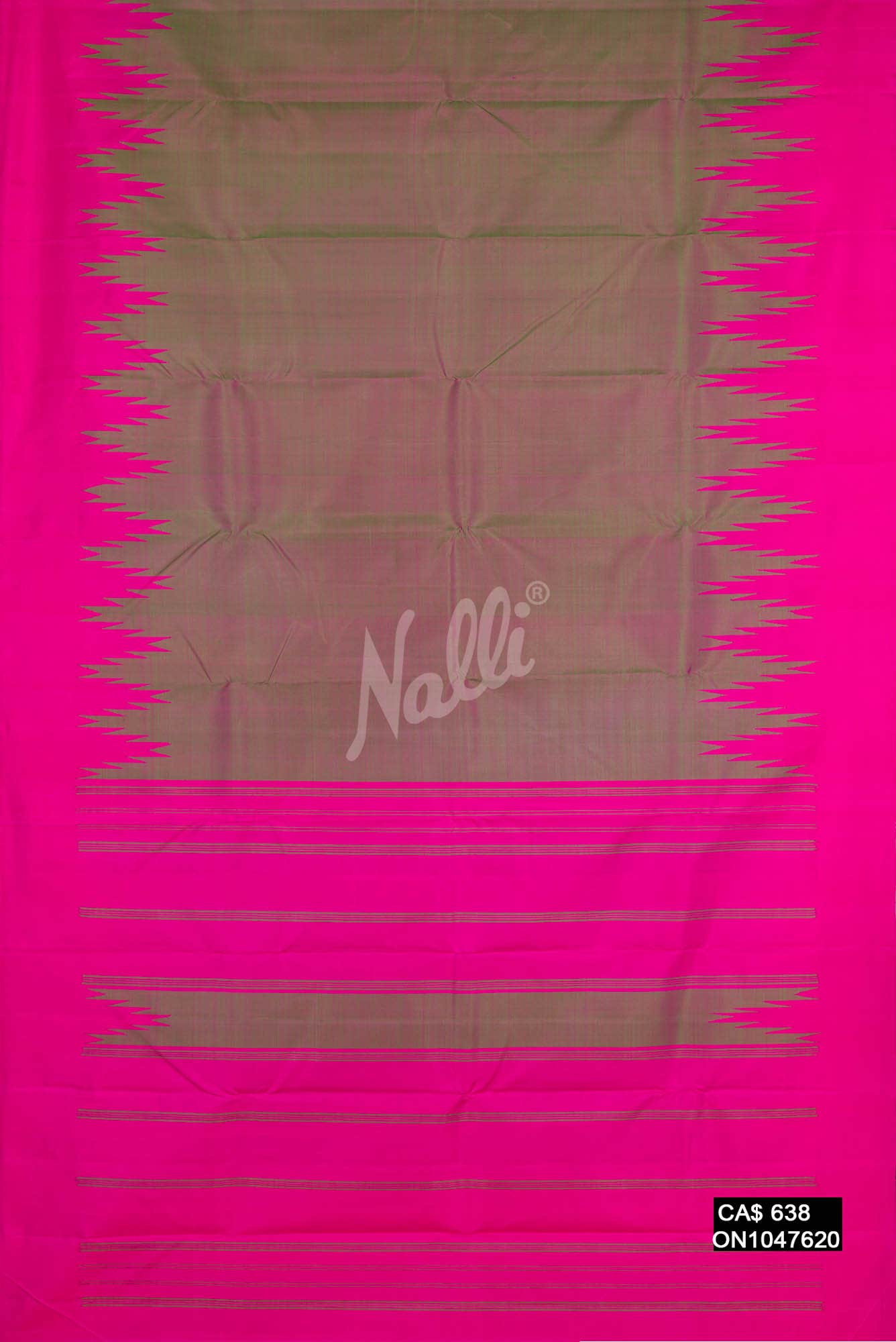 Green Kanchipuram Silk Saree