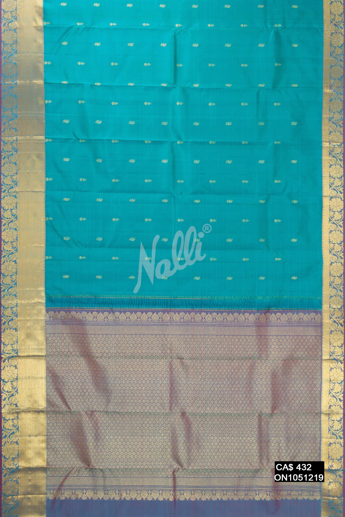 Green Kanchipuram Silk Saree