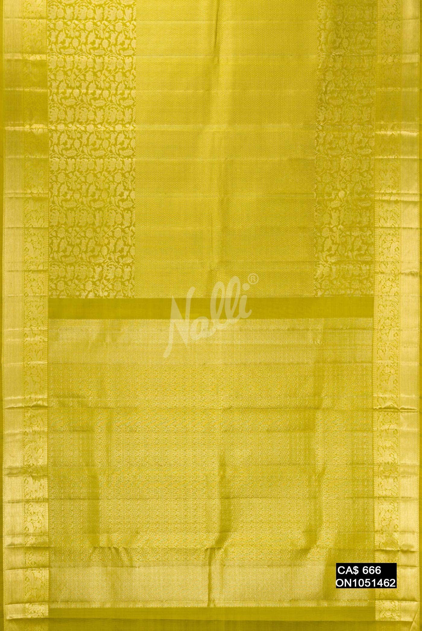 Green Kanchipuram Silk Saree