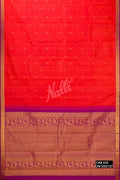 Red Kanchipuram Silk Saree