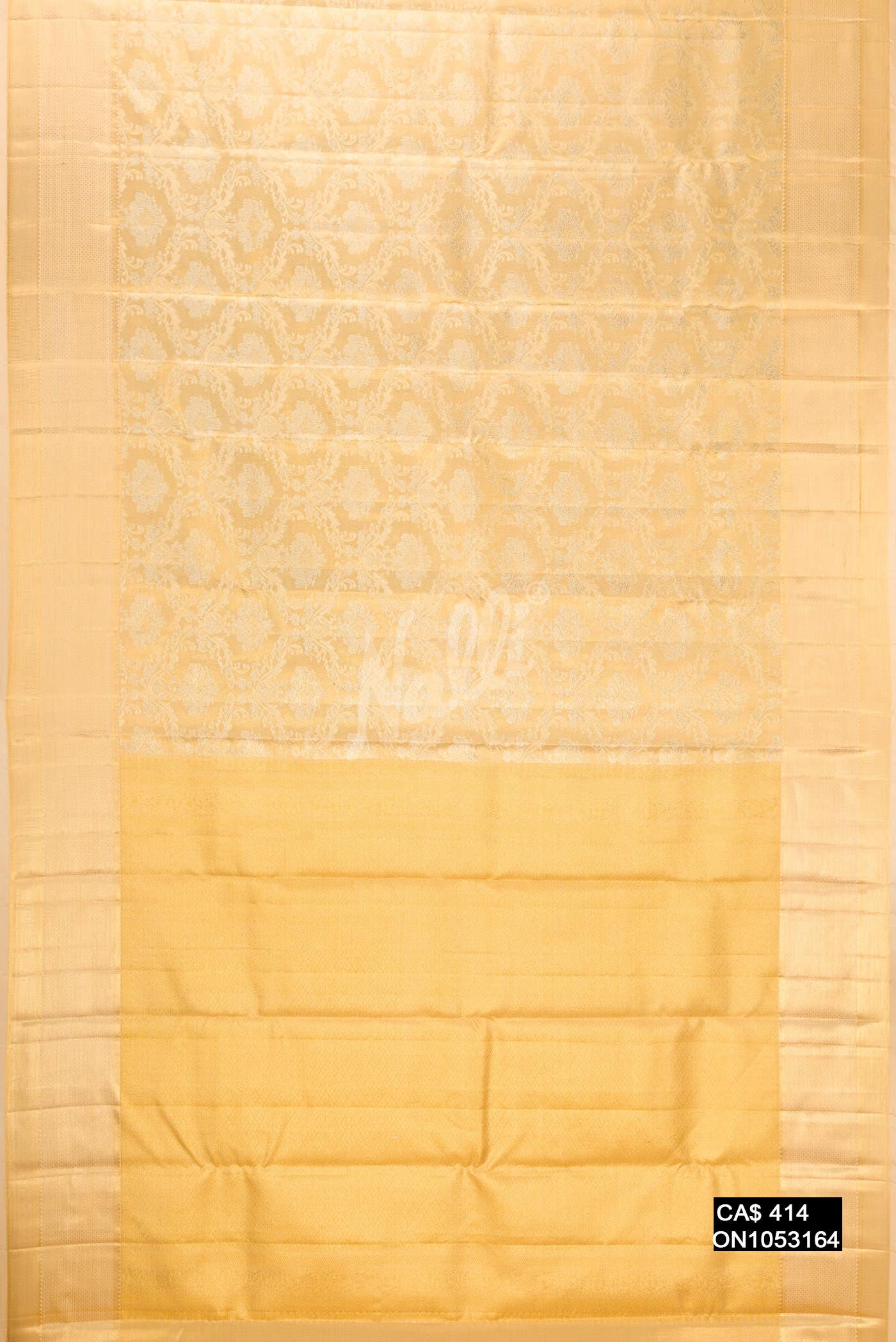 Gold Kanchipuram Tissue Silk Saree