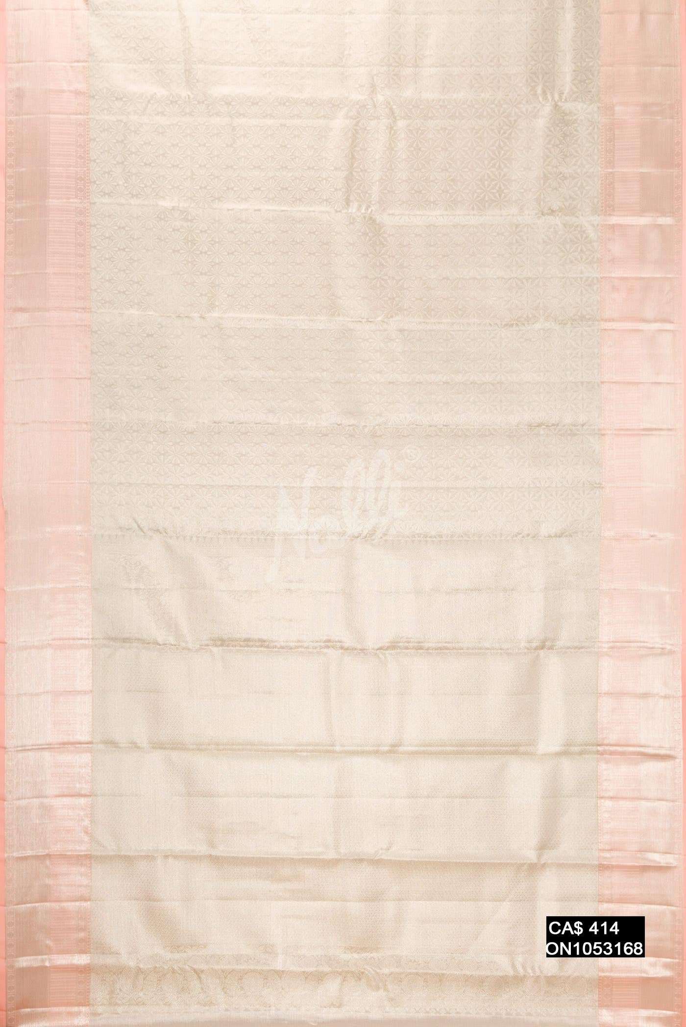 Silver Kanchipuram Tissue Silk Saree