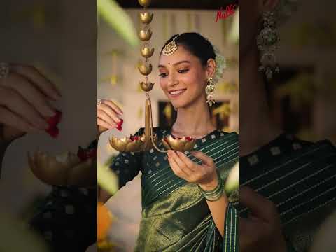 Maangai-Bottle Green Kanchipuram Silk Saree