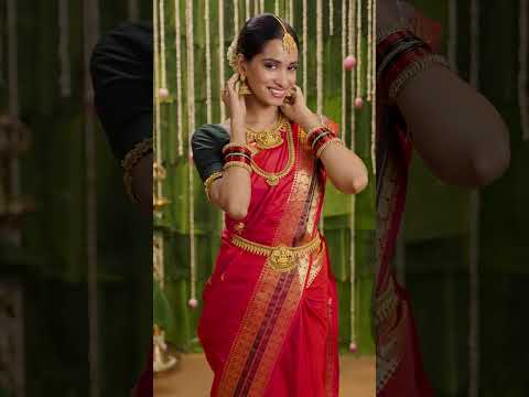 Madhuvam-Red Kanchipuram Silk Saree