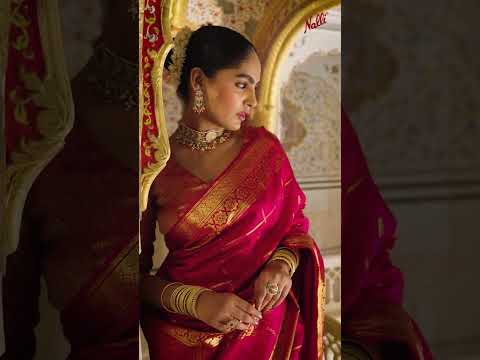 Savitri-Maroon Kanchipuram Silk Saree