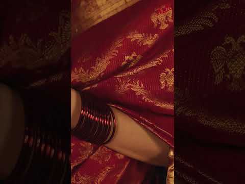 Veeravali-Maroon Kanchipuram Silk Saree