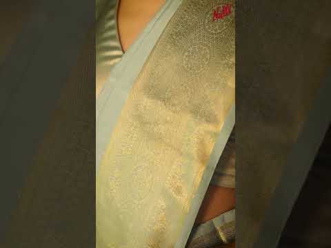 Tarangini-Pastel Blue Kanchipuram Silk Saree
