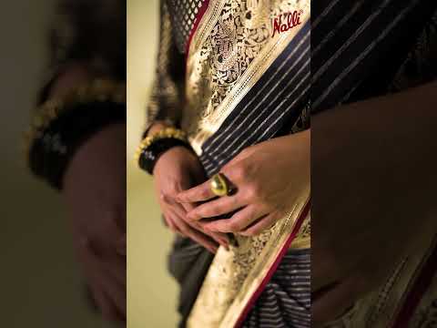 Prema-Black Banarasi Silk Saree