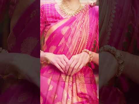 Radhika - Rani Pink Kanchipuram Silk Saree