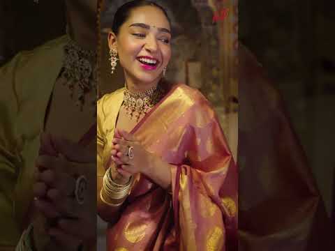 Shrimati-Rose Gold Kanchipuram Silk Saree
