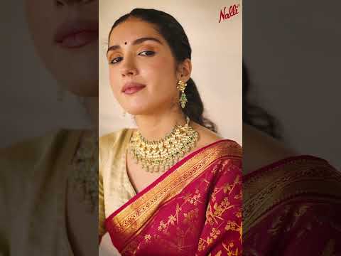 Vasanthika-Ruby Red Kanchipuram Silk Saree