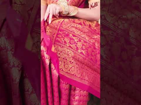 Manga Maalai-Maroon Kanchipuram Silk Saree