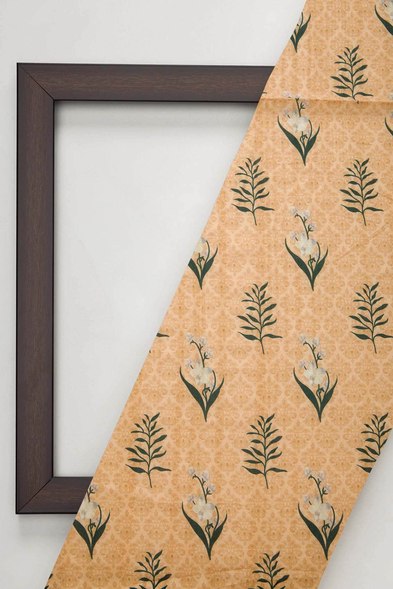 Sandal Chanderi Silk Dress Material