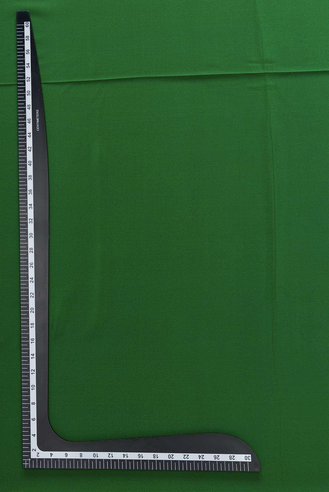 Green Mysore Georgette Dress Material