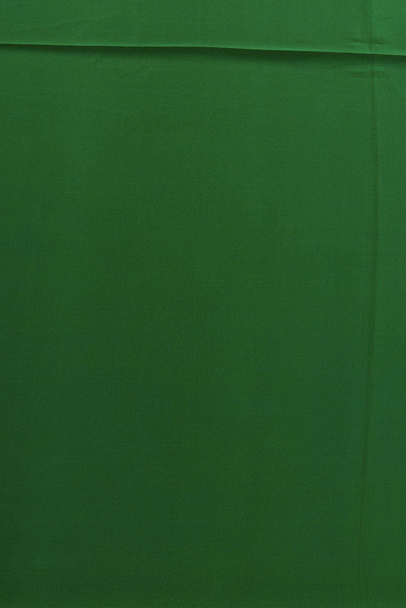 Green Mysore Georgette Dress Material