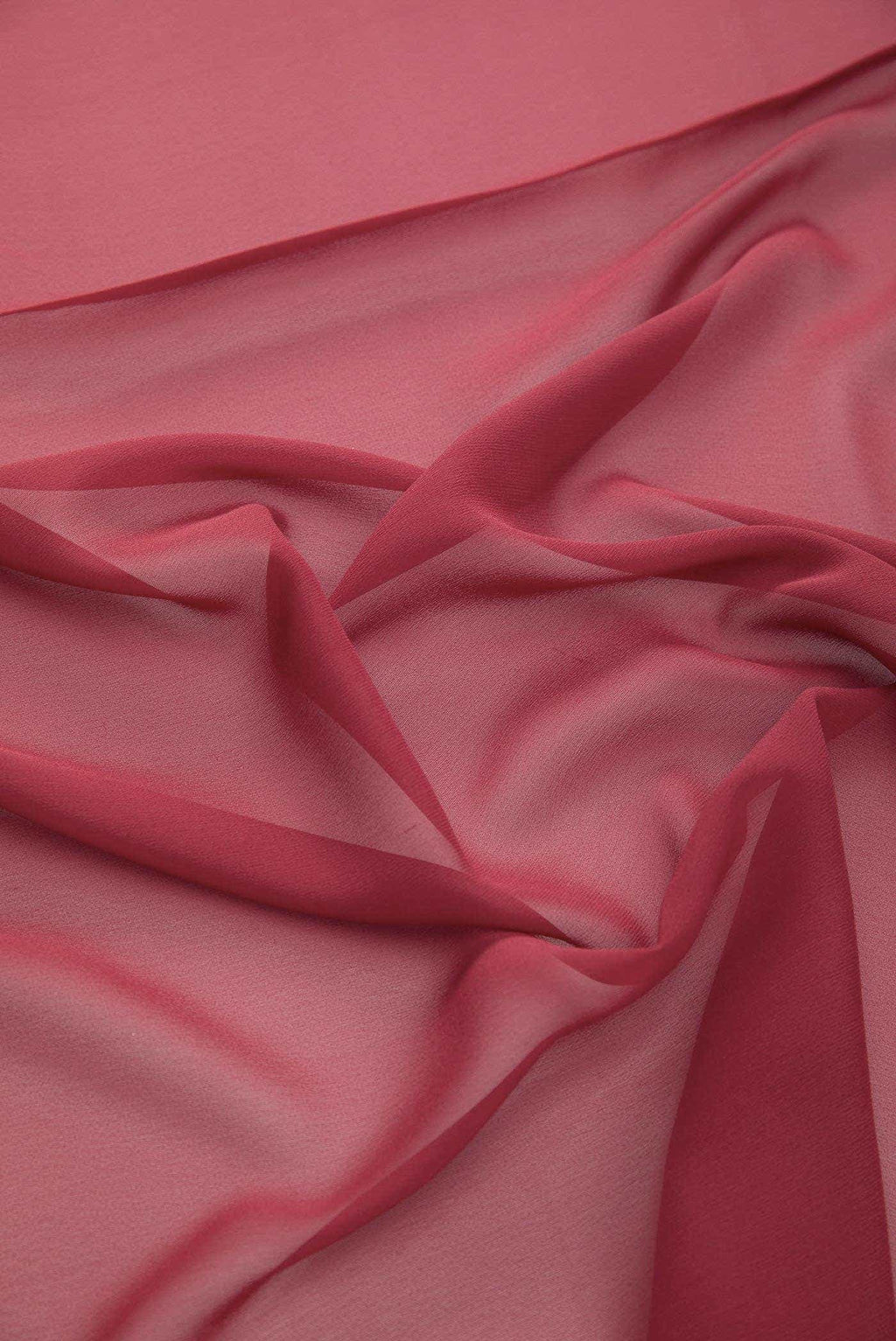 Maroon Georgette Dress Material