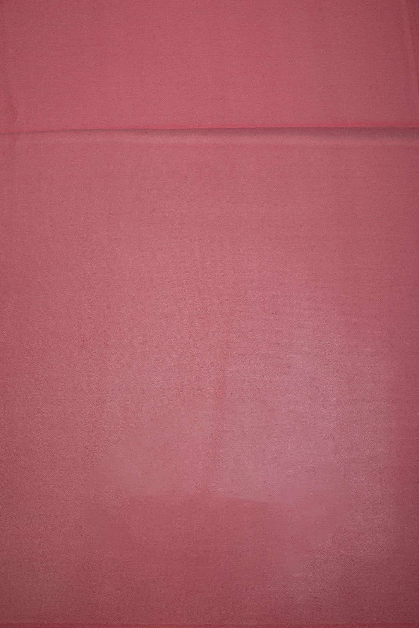 Maroon Georgette Dress Material