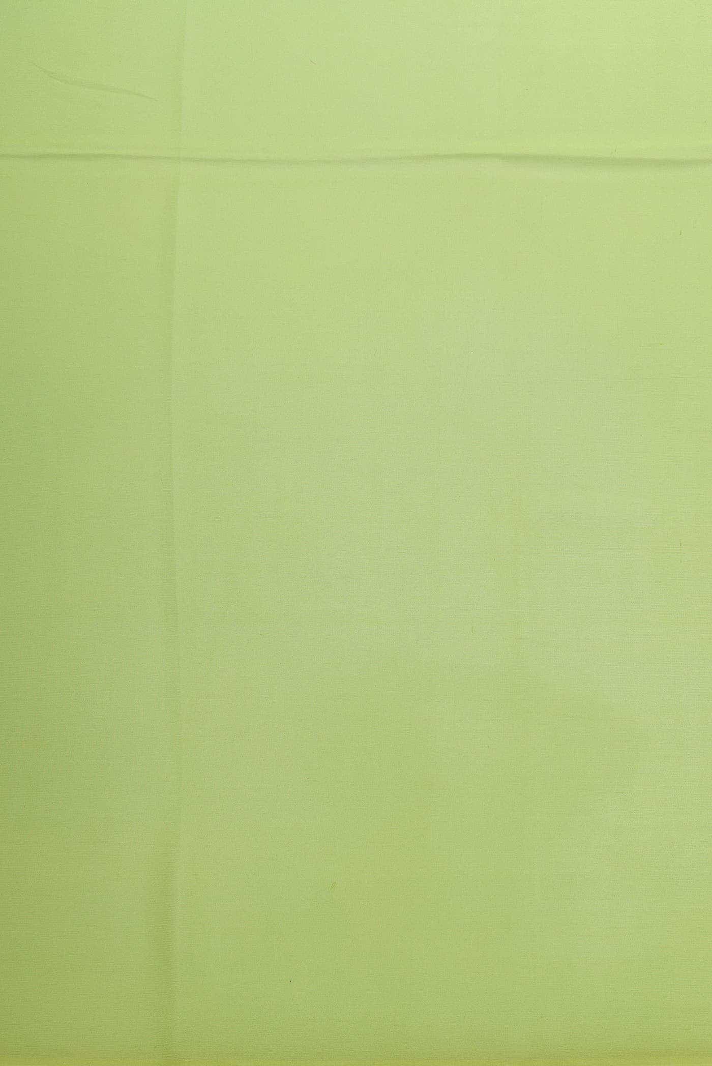 Green Mysore Georgette Dress Material